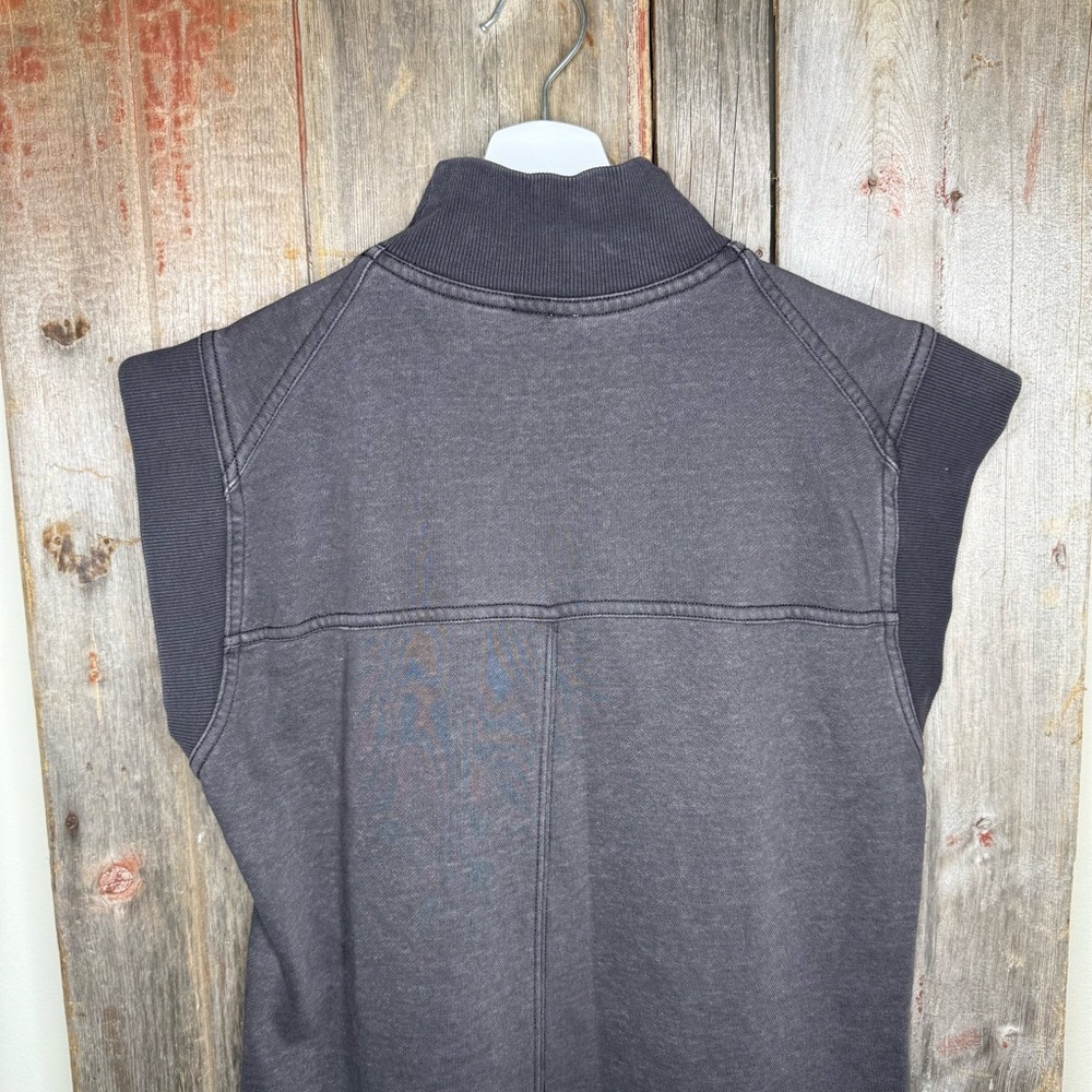 Daily Practice Anthropologie Meru Zip Front Mini Dress Dark Brown XS - Picture 6 of 10